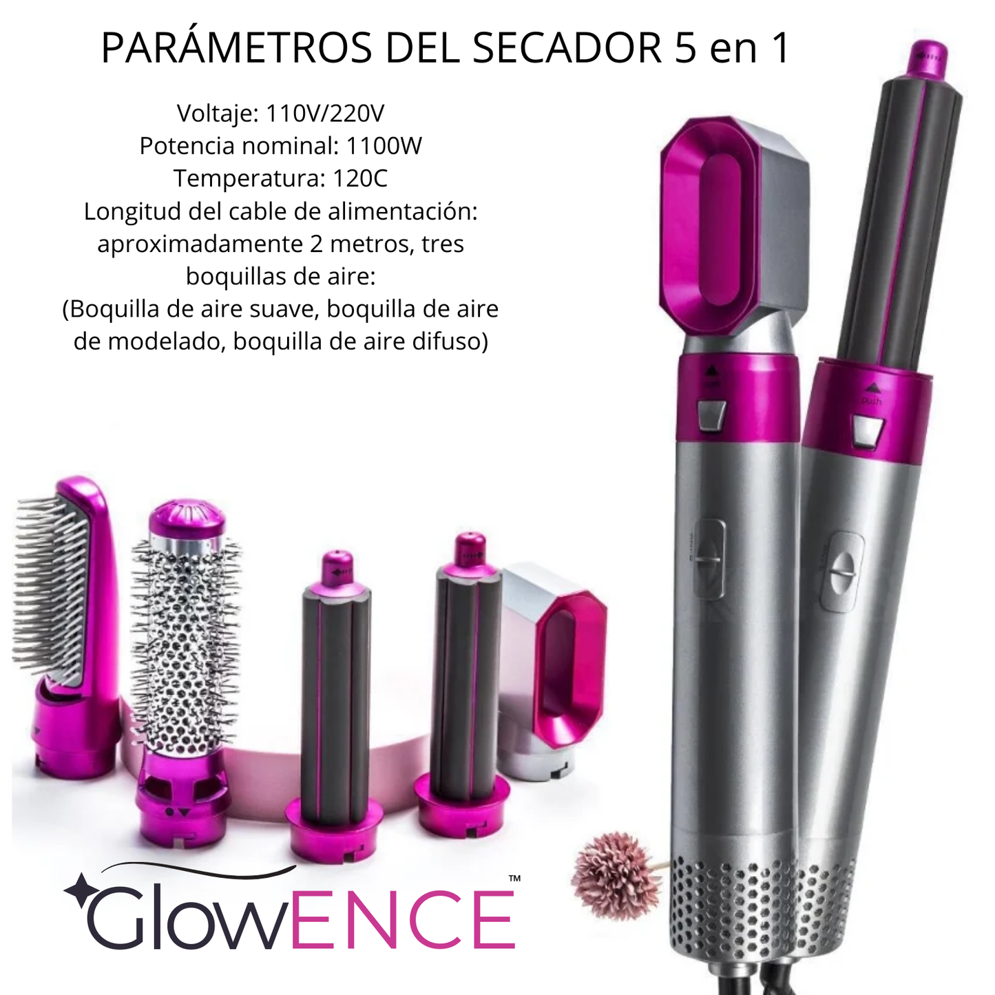 Secador 5 en 1